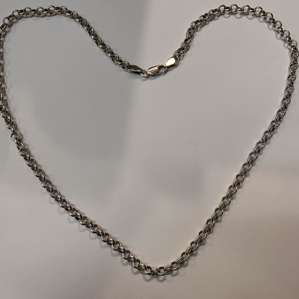 Sterling Silver Rolo Chain